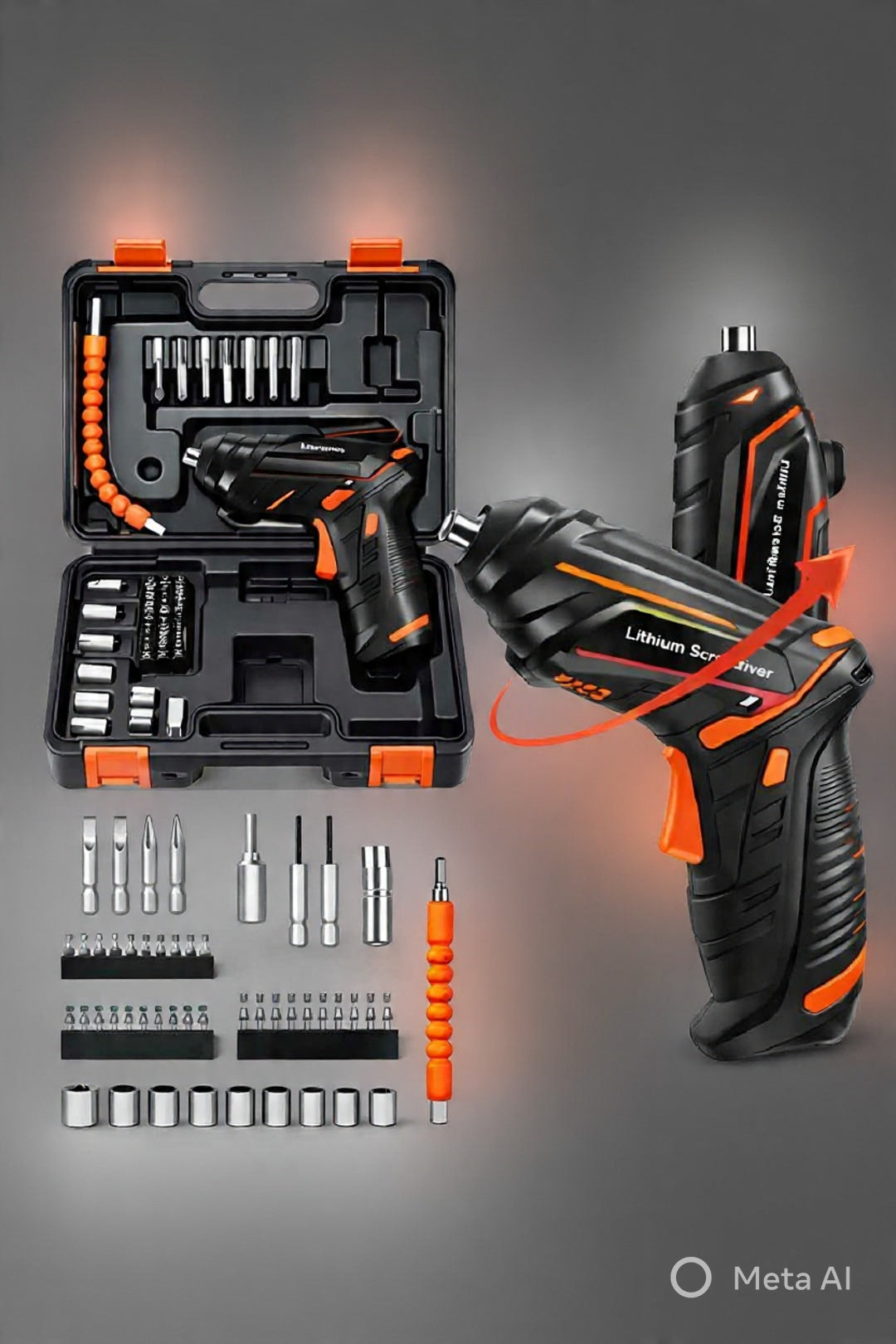Rechargeable Lithium Electric Screwdriver Tool Kit (All-in-One Set) – With 12 Months Warranty