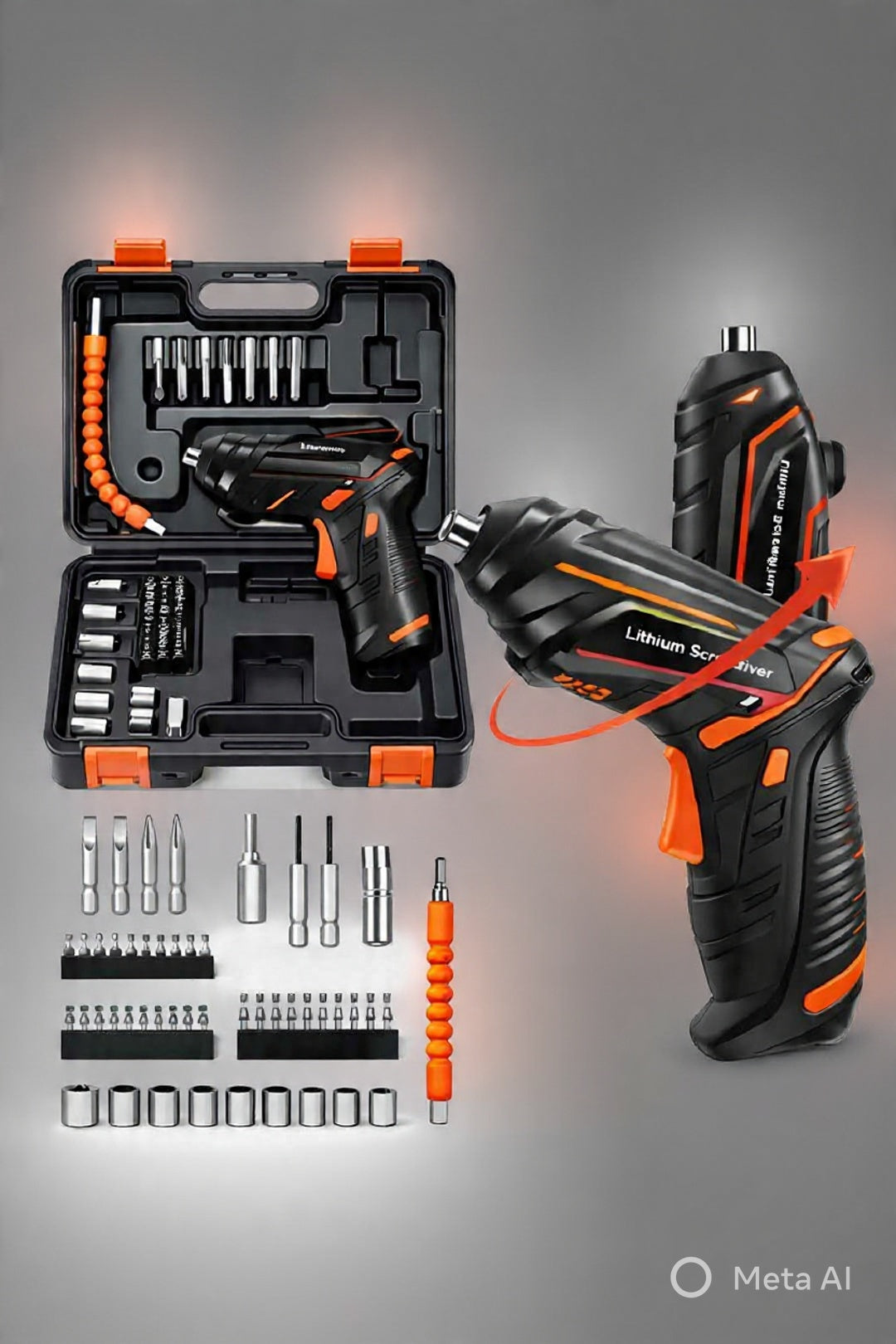 Rechargeable Lithium Electric Screwdriver Tool Kit (All-in-One Set) – With 12 Months Warranty