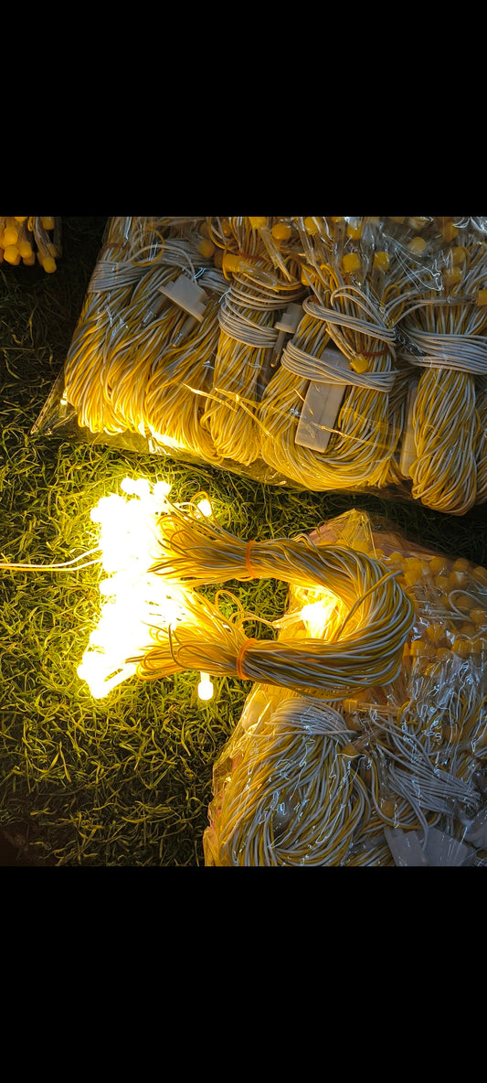 90 Feet LED Serial Light (8mm Bulb, Pure Copper Wire, Made in India) – Decorative Jhilmil Light for DJ, Party & Festival Use
Min order 1 Box