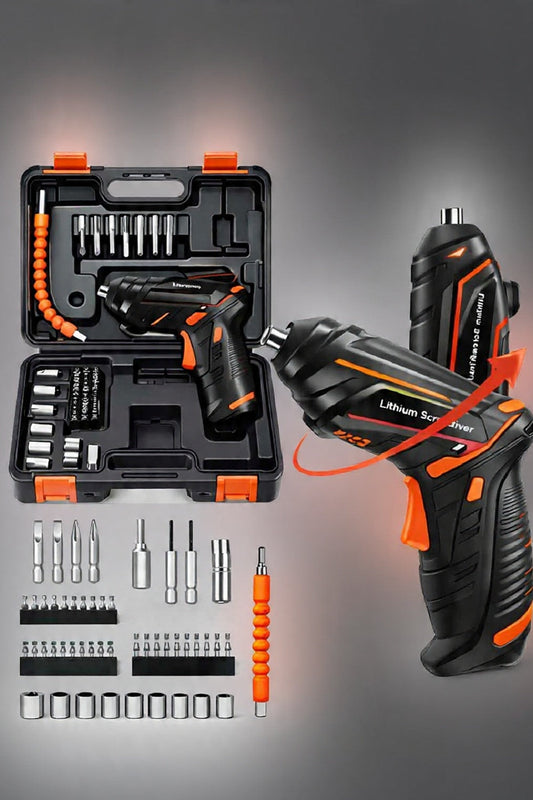 Rechargeable Lithium Electric Screwdriver Tool Kit (All-in-One Set) – With 12 Months Warranty