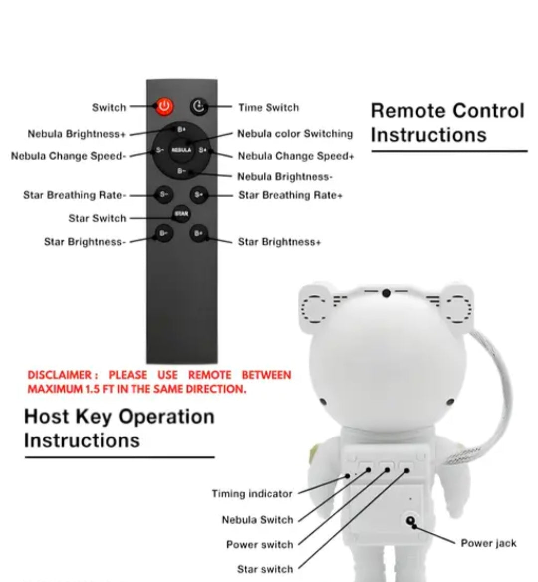 Astronot galaxy projector